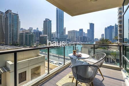 2 Bedroom Flat for Sale in Dubai Marina, Dubai - Marina views | Stunning design | Low floor