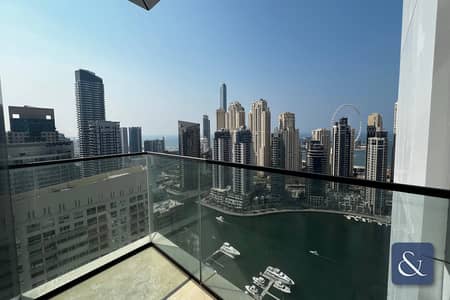 2 Bedroom Apartment for Rent in Dubai Marina, Dubai - Two Bedroom | Unfurnished | Marina View