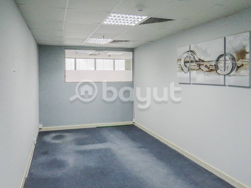 7 ONLY 75AED/sq ft FITTED OFFICE NEXT TO SHARAF DG METRO STATION