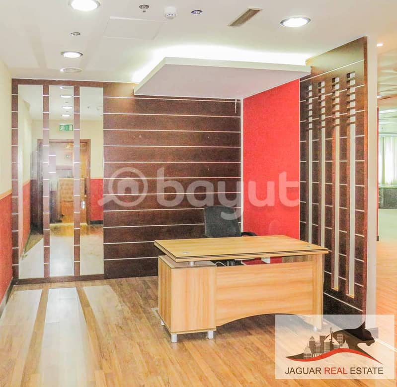 2 OFFICE NEAR EASY ACCESS TO SHARAF DG METRO