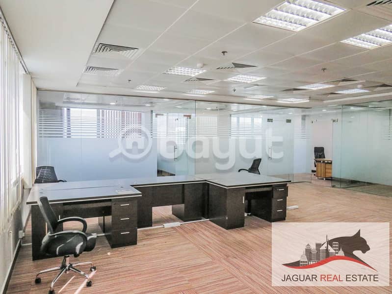 6 OFFICE NEAR EASY ACCESS TO SHARAF DG METRO