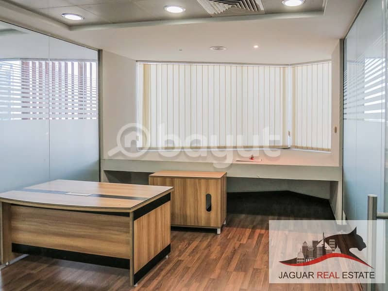 8 OFFICE NEAR EASY ACCESS TO SHARAF DG METRO
