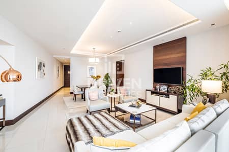 2 Bedroom Flat for Rent in Downtown Dubai, Dubai - Luxurious Unit and Furnished w/ Sea View