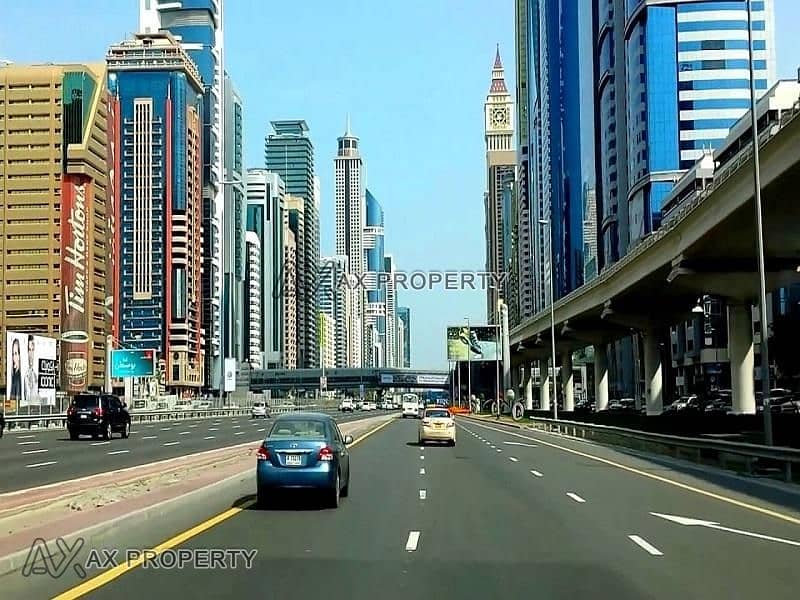 G+Unlimited | Mixed use land on Sheikh Zayed Road | Near Metro
