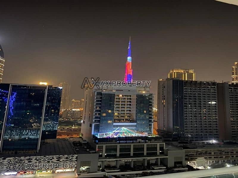 Fully Furnished | Brand New | With Balcony | 1 Bedroom with Burj View For Rent in Vera Tower