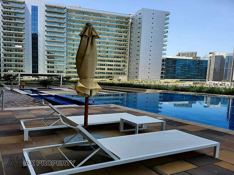 Brand New Canal View  1 Bedroom with Balcony For Rent in Vera Residences
