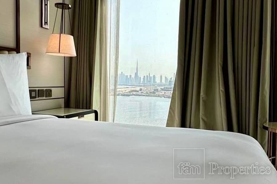 位于迪拜溪港，谦恭海港大厦，恭谦海滨2号大厦 1 卧室的公寓 160000 AED - 8174601