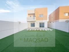 Corner 3br villa in al reef 2, al samha