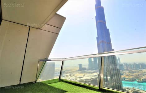 2 Bedroom Apartment for Sale in Downtown Dubai, Dubai - Partial Burj Khalifa and Fountain View|Higher Floor