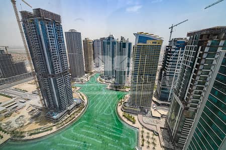 Studio for Rent in Jumeirah Lake Towers (JLT), Dubai - Ready to move Furnished Studio, Lake View Near to Metro