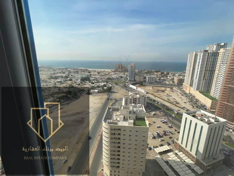 Three-room apartment and the first resident is close to the Corniche.