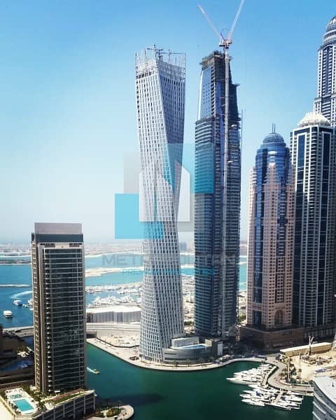 1BR Sea View for Sale in Damac Heights Dubai Marina