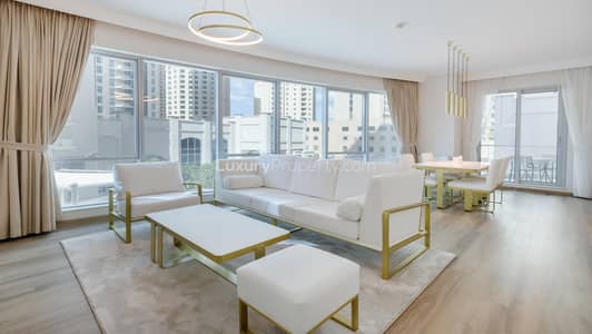 1 Bedroom Apartment for Rent in Dubai Marina, Dubai - Furnished | Premium Upgrades | Marina Skyline View