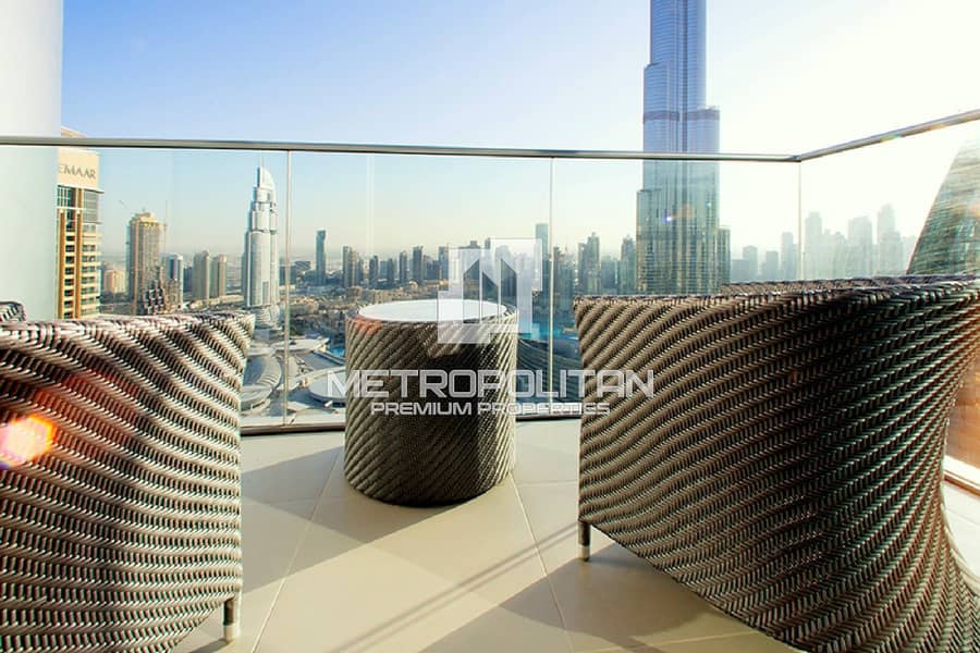 Front Unit | Burj Khalifa View | High Floor Front Unit | Burj Khalifa View | High Floor