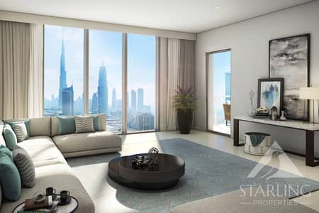3 Bedroom Apartment for Sale in Za'abeel, Dubai - Burj Khalifa View | 50/50 Payment Plan | Best Deal