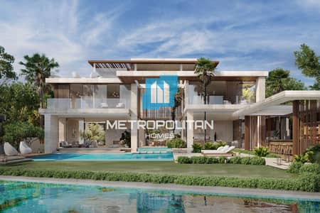 6 Bedroom Villa for Sale in Tilal Al Ghaf, Dubai - Direct on Lagoons | 6 BR Mansion | Newly Listed