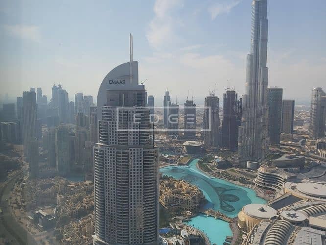 High Floor  | Awesome 3BR+Maid |Burj and Fountain View