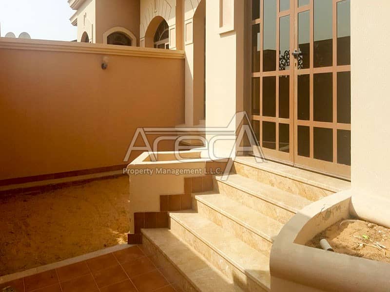 Standout 5 Bed Villa with Private Entrance, Garden! Khalifa City A