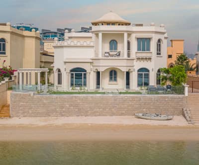 فیلا 4 غرف نوم للايجار في نخلة جميرا، دبي - Exteriors