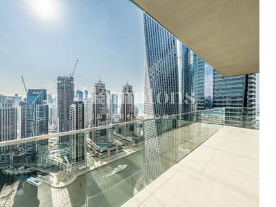 2 Bedroom Apartment for Rent in Dubai Marina, Dubai - High Floor | Sunny | Modern | Full Marina View