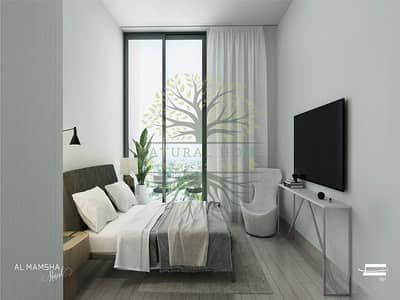 شقة 2 غرفة نوم للبيع في مويلح، الشارقة - Room Render - Al Mamsha Raseel. jpg