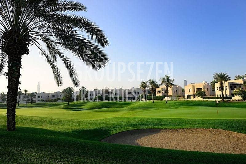 4BR Villa for Rent in Emirates Golf Club Golf Course View