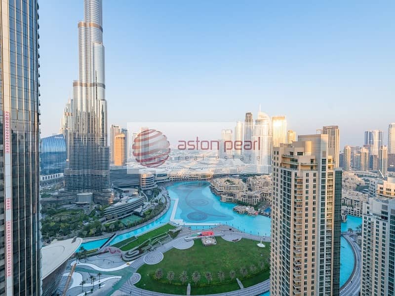 High Floor | Burj and Fountain View | Unfurnished High Floor | Burj and Fountain View | Unfurnished