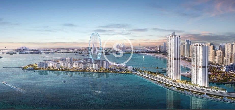 Unique Layout | Resale | Panoramic Dubai Eye, Sea View