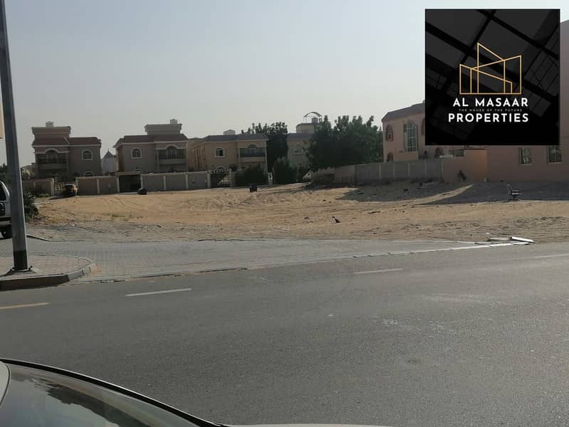 Land for sale in Ajman, Al Mowaihat 1, excellent location, excellent price, close to Al-Sheikh Street, Ammar, residential and investment