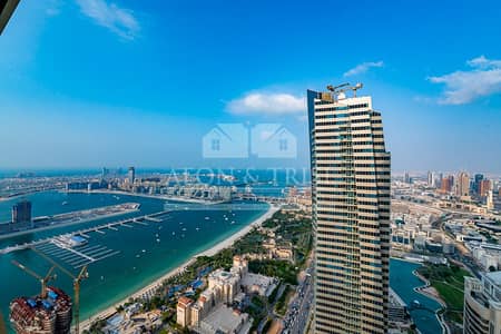 3 Bedroom Apartment for Rent in Dubai Marina, Dubai - Extra Room | Sea View | Spacious | Peaceful Bright