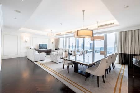 فلیٹ 4 غرف نوم للايجار في وسط مدينة دبي، دبي - شقة في عنوان بوليفارد،وسط مدينة دبي 4 غرف 1050000 درهم - 8189681