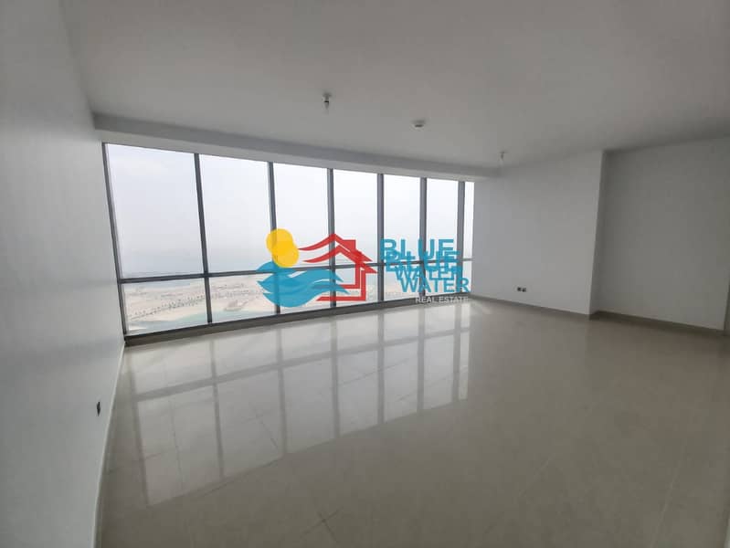 NO Fee!! Sea View 2 M/BR With facilities Etihad Towers