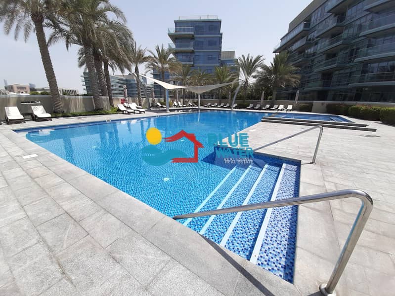 9 No Fee! 3 BR With Pool Gym 2 Parking in Al Marasy