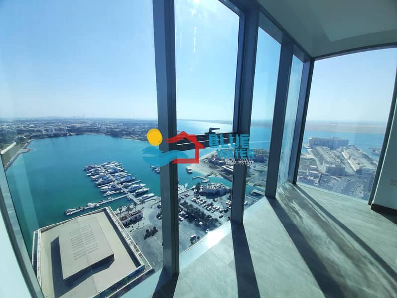 9 Duplex Penthouse 4BR With Amazing View In Al Bateen
