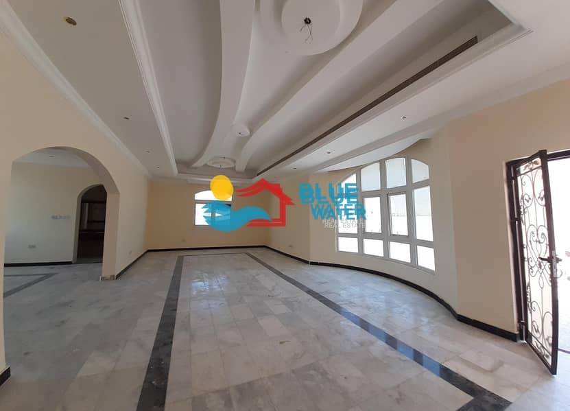 10 Stand Alone 6 Master Bed Villa With Separate Majlis In Khalifa City A