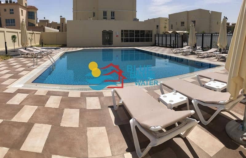 2 Lovely Compound With Shared Pool Gym And Private Garden In Khalifa City A