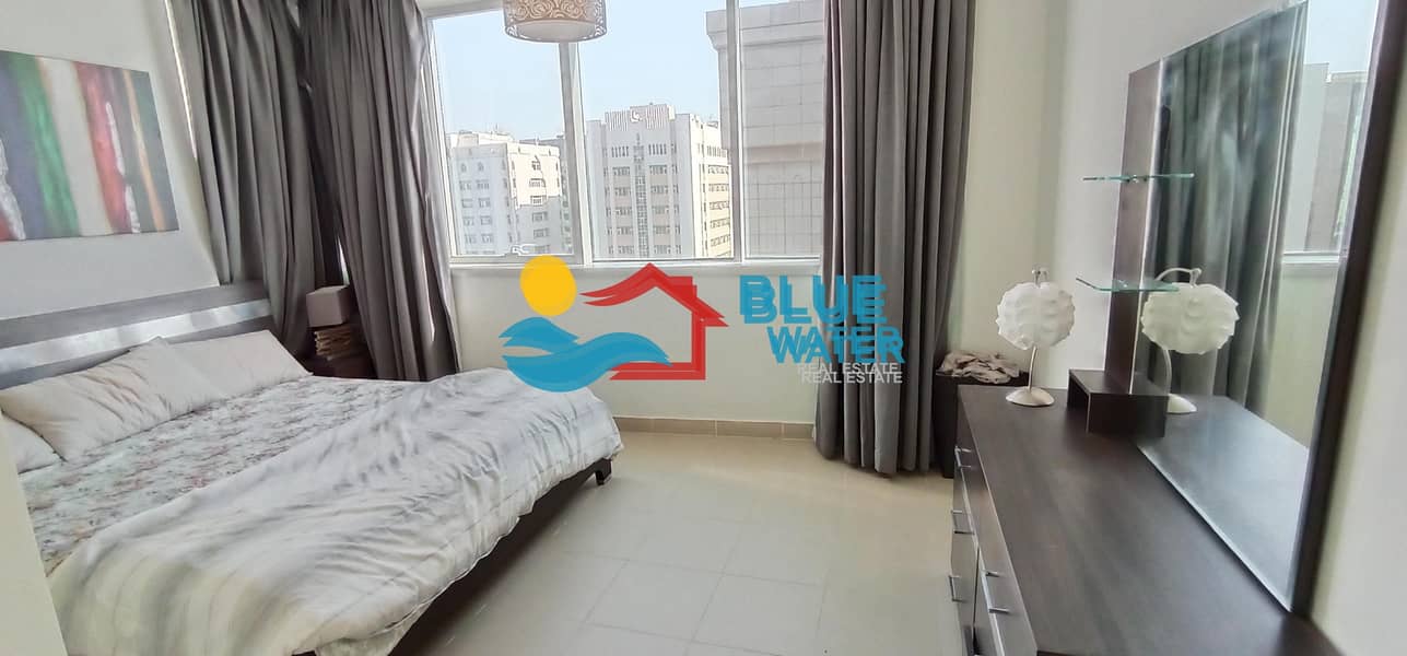 3 Furnished 1 BR with Parking  Near Abudhabi Mall