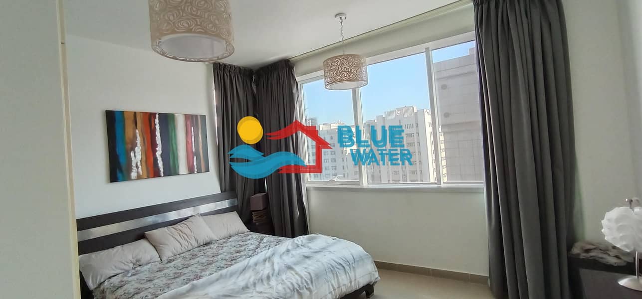 6 Furnished 1 BR with Parking  Near Abudhabi Mall