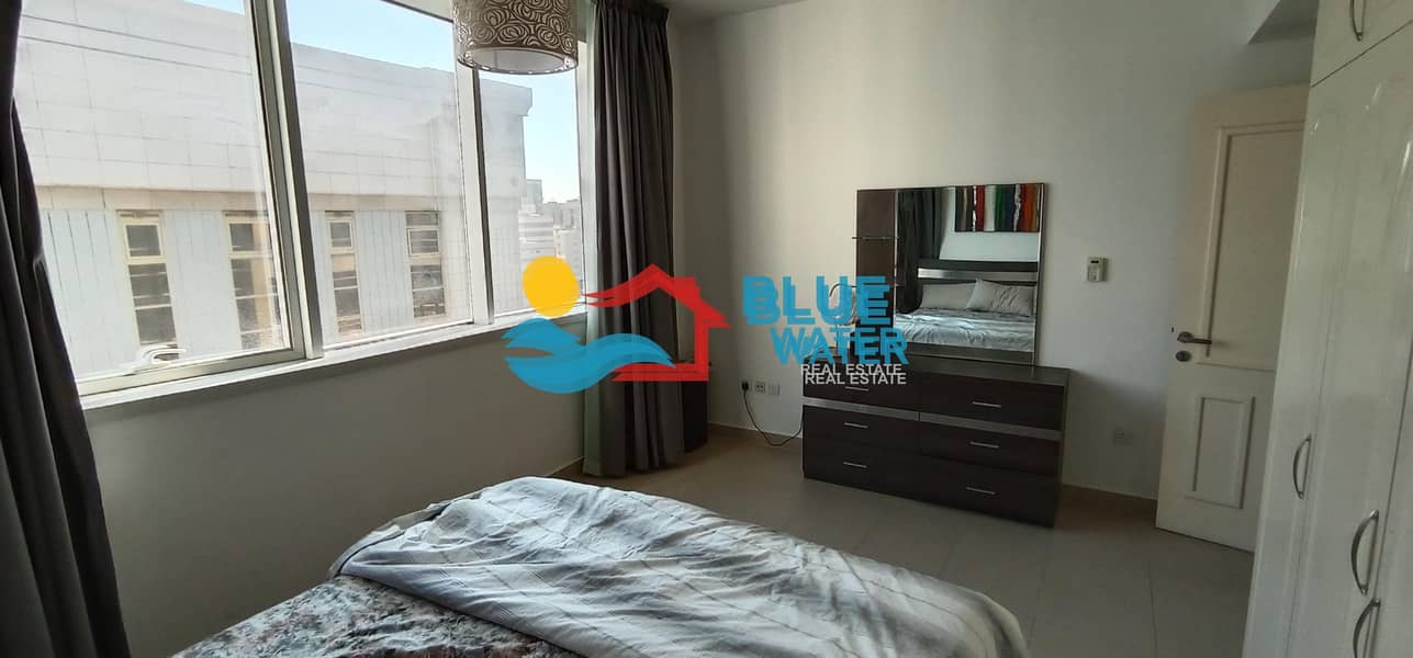 7 Furnished 1 BR with Parking  Near Abudhabi Mall