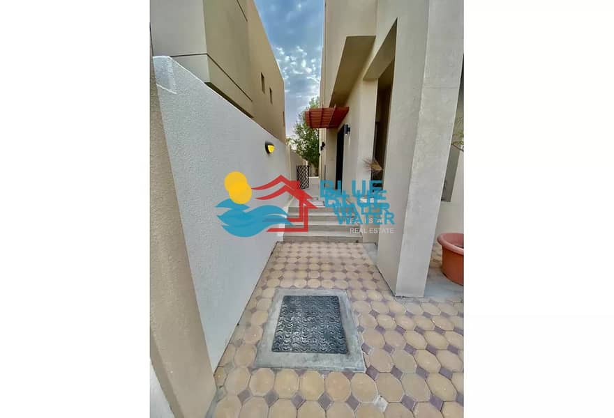 18 European Community 3 Bed Villa In Khalifa City A