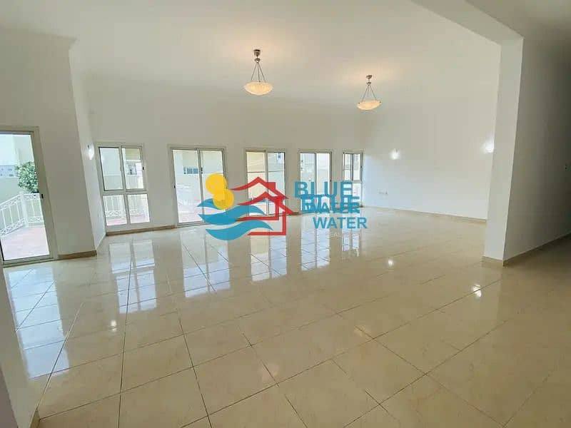 7 Private Entrance 3 master Bed Villa With Pool+Garden In Khalifa City A