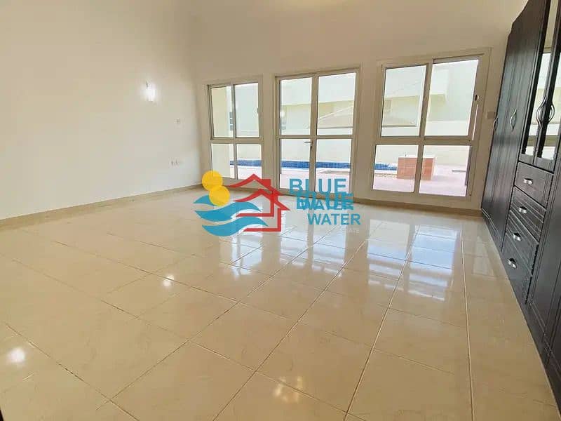 14 Private Entrance 3 master Bed Villa With Pool+Garden In Khalifa City A