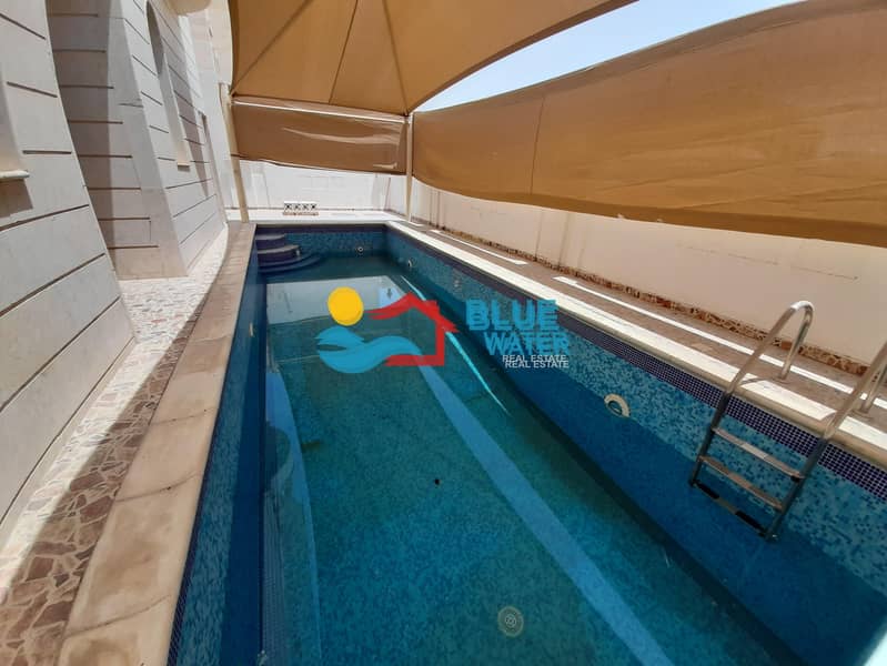 5 Premium Quality 5 Bed Villa With Private Pool In Khalifa City A