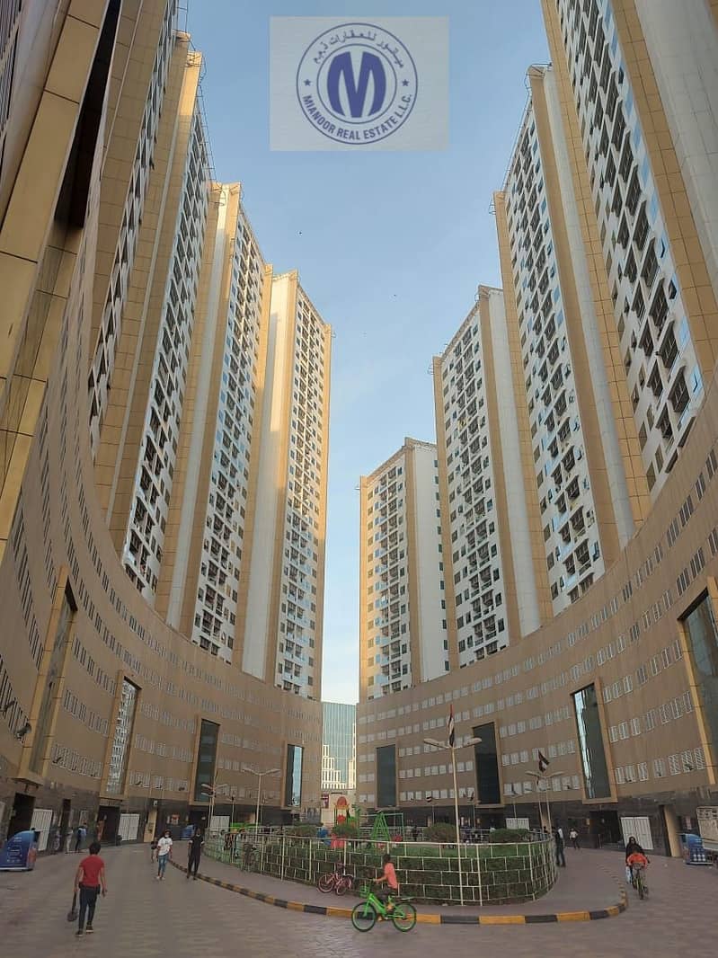 2 bhk spacious flat for rent in Ajman Pearl Tower, Ajman. . .