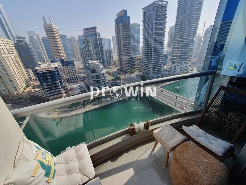 位于迪拜码头，滨海码头，滨海码头1号公寓 3 卧室的公寓 190000 AED - 6845126