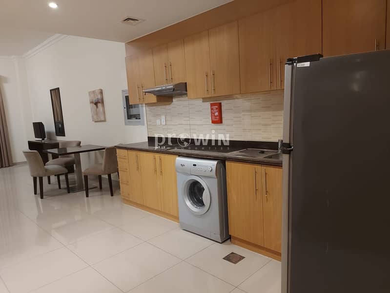 9 Fully Furnished Studio Apt |Well maintained |2 chqs  !!!