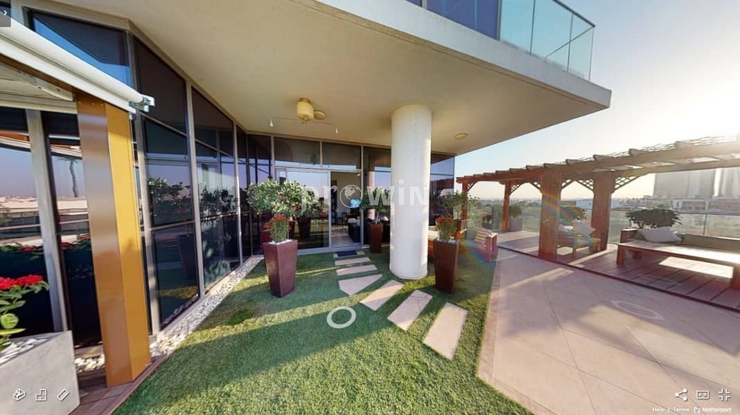 15 Luxury All Seasons Terrace Living Apt | Golf Views | Damac Hills !!!