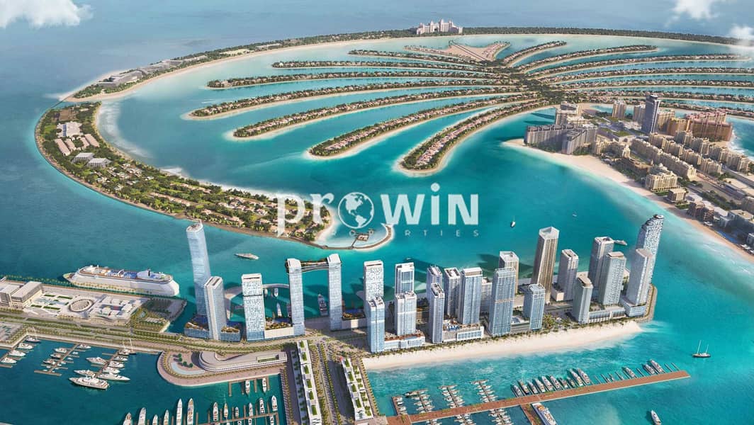 位于迪拜港，艾玛尔海滨社区，海滨大厦综合区，海滨2号大厦 1 卧室的公寓 2150000 AED - 7299568