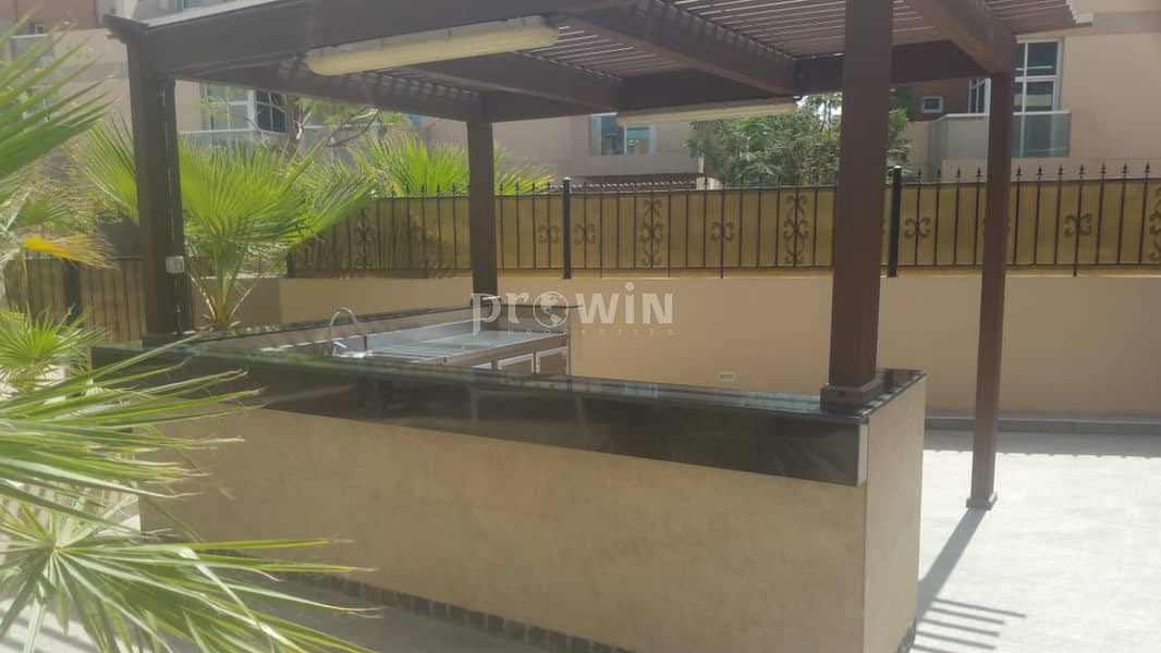 2 Open Kitchen | Barbecue Area | Best 1 Bed Apt | Prime Location !!!