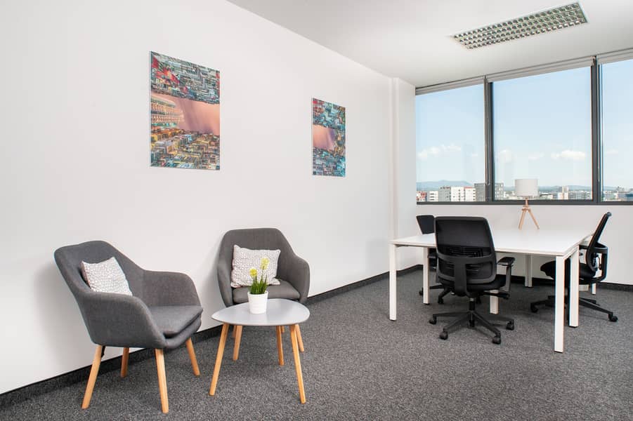 Private office space for 3 persons in Boulevard Plaza Tower 1